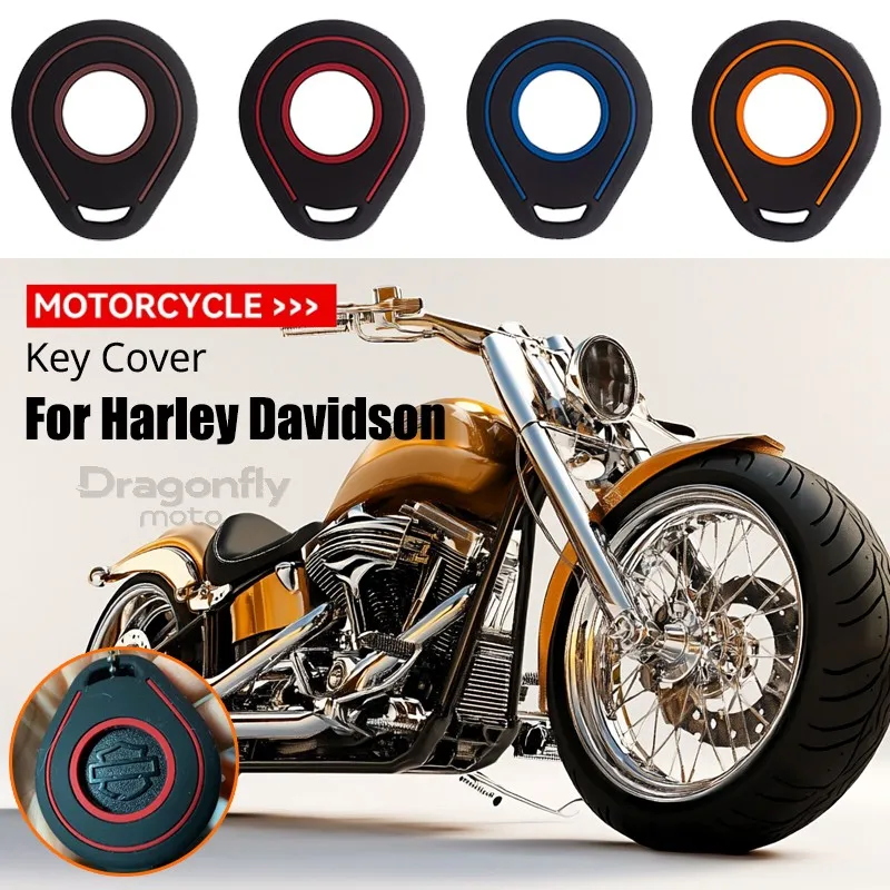 Motorcycle Case for Harley Davidson Softail Sportster VRSC Touring X48 883 1200 Street Glide Car Key Cover Holder Keychains