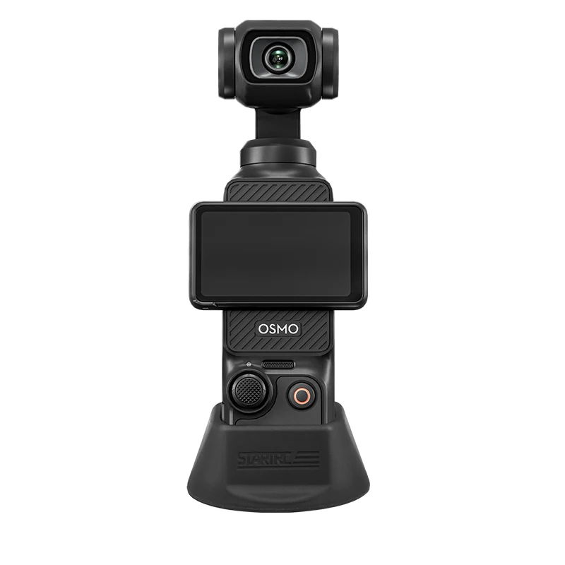 For DJI Osmo Pocket 3 Sports Camera Silicone Anti-slip Base Desktop Stable Placement Base Action Camera Display Base Accessories