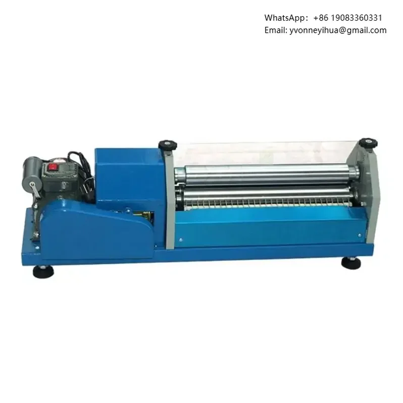 

40CM Automatic Electric White Emulsion Coating Latex Gluing Machine For Leather