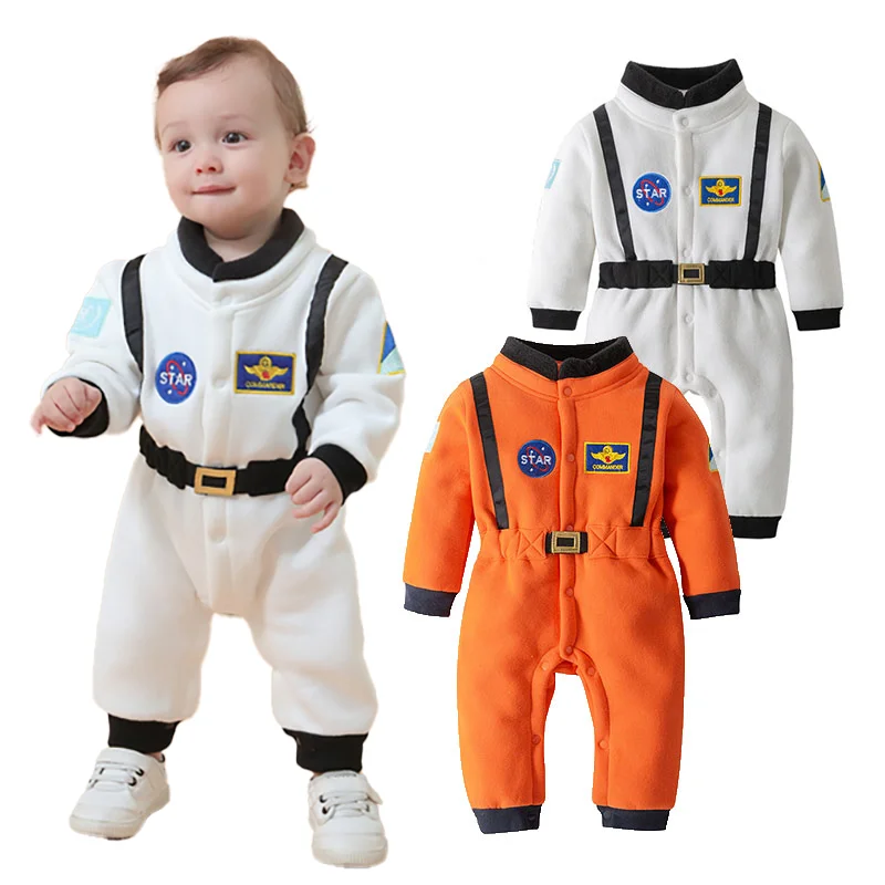 

Baby Boys Astronaut Costumes Infant Halloween Costume for Toddler baby Boys Kids Space Suit Jumpsuit infantil fantasia