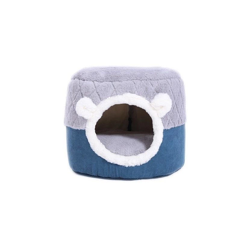 1 Piece Sweet Cats Bed Warm Pet Basket Very Soft Small Dog Mat Bag Pet Beds For Indoor Washable