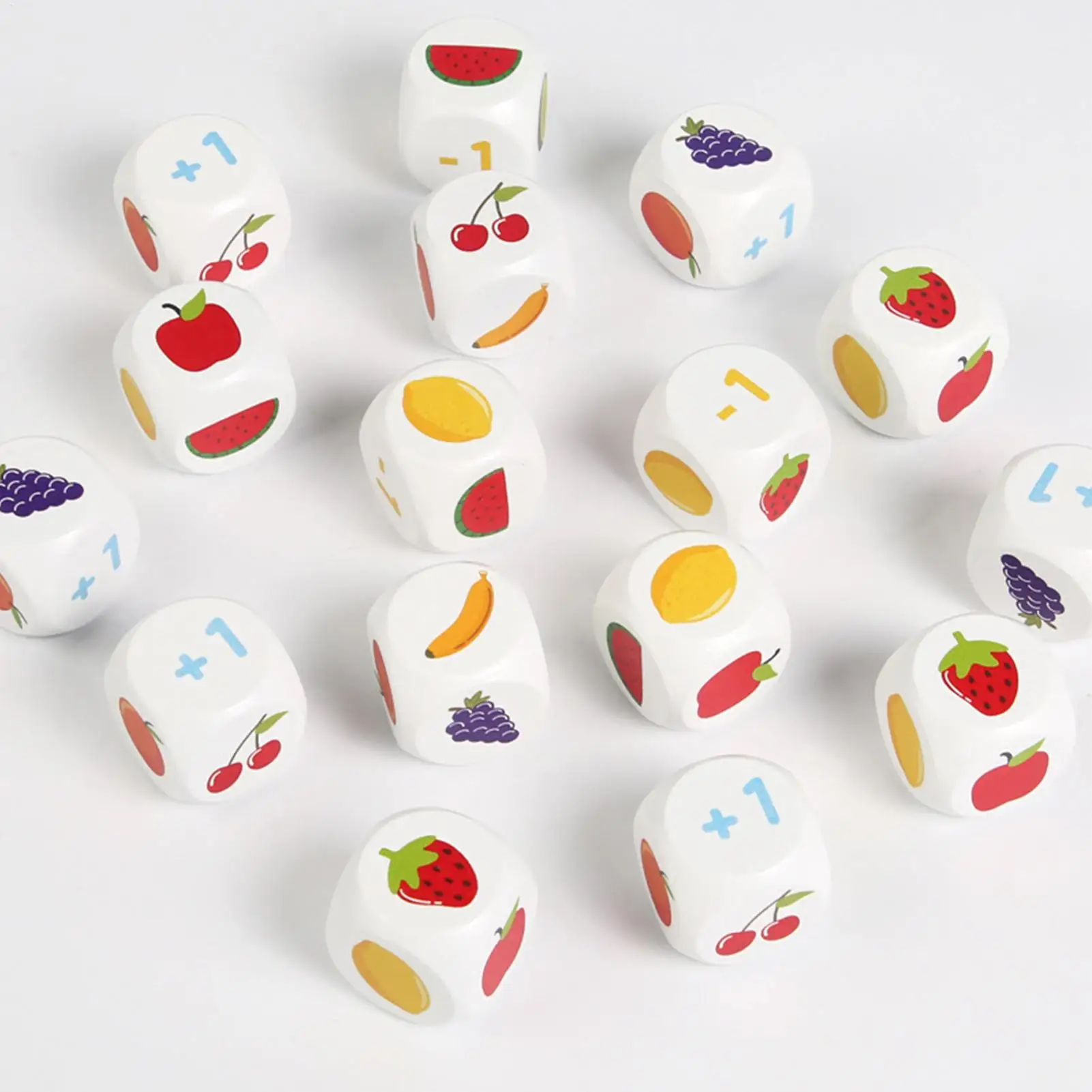 어린이 수학 주사위 게임 교육용 계산 장난감 덧셈 뺄셈 학습 게임 선물 유아용 3-6세 남아 여아용