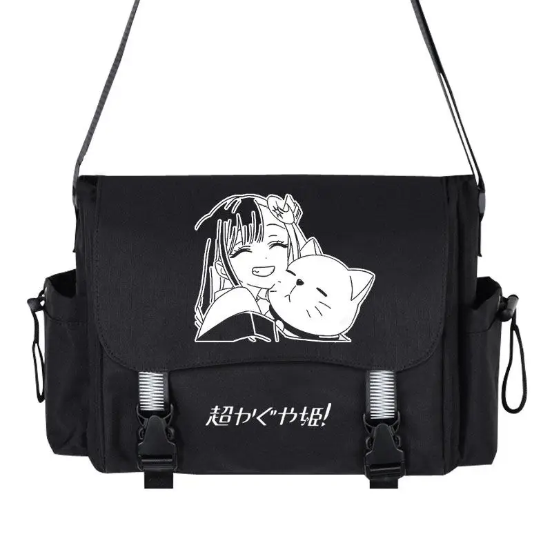 Cosmic Princess Kaguya Shoulder Bag Komazawa Noi Anime Chou Kaguya Hime Cosplay Schoolbag Men Women Cross Body Messenger Bag NEW