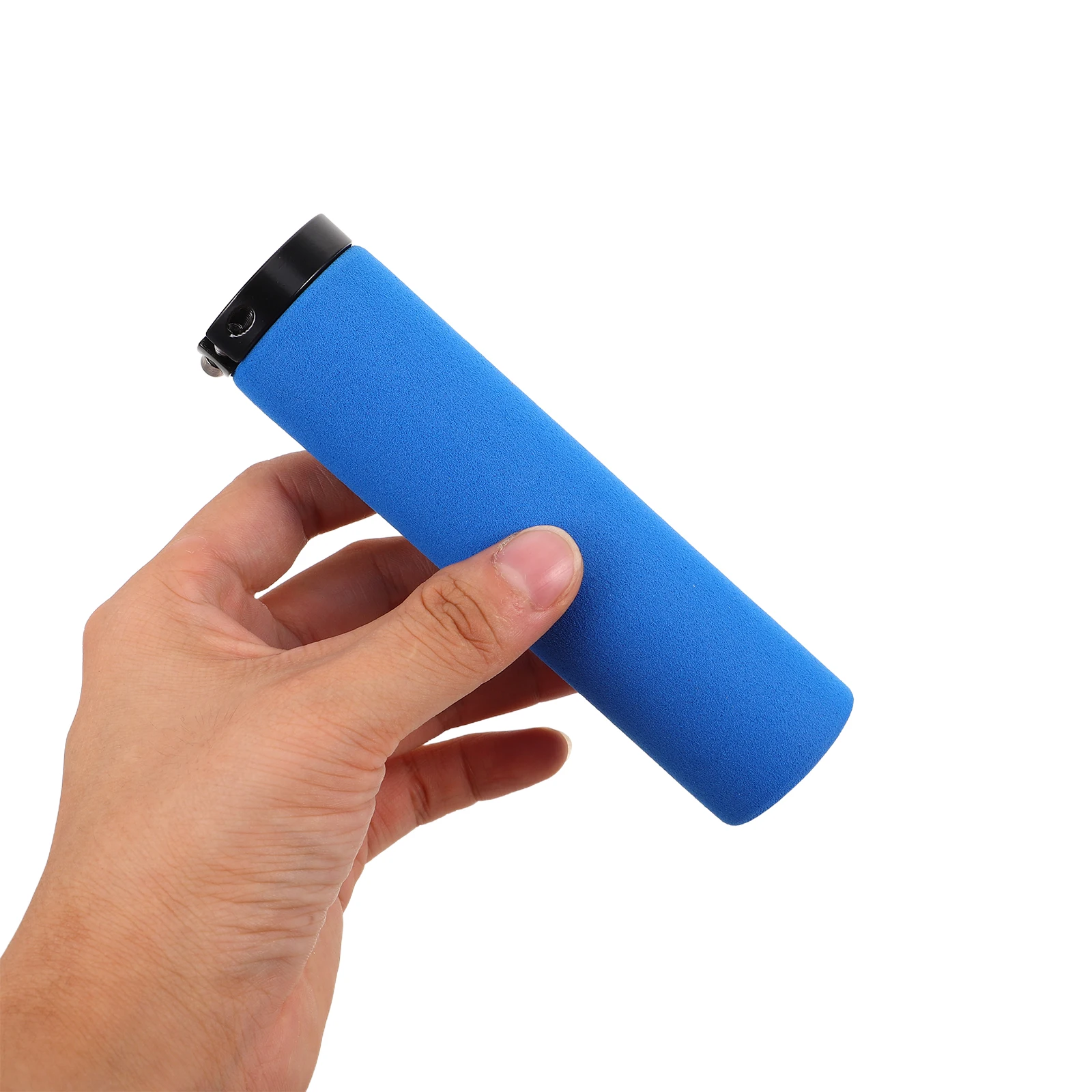 

2pcs Mountain Sponge Handlebar Grips For Fixed Gear Bikes Non-Slip Comfortable Shock Absorption Locking Design