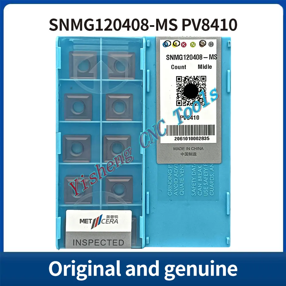 Narzędzia skrawające METCERA SNMG120404-3MA SNMG120408-3MA SNMG120412-3MA SNMG120408-MS SNMG120412-MS PV8410 Ostrza danych
