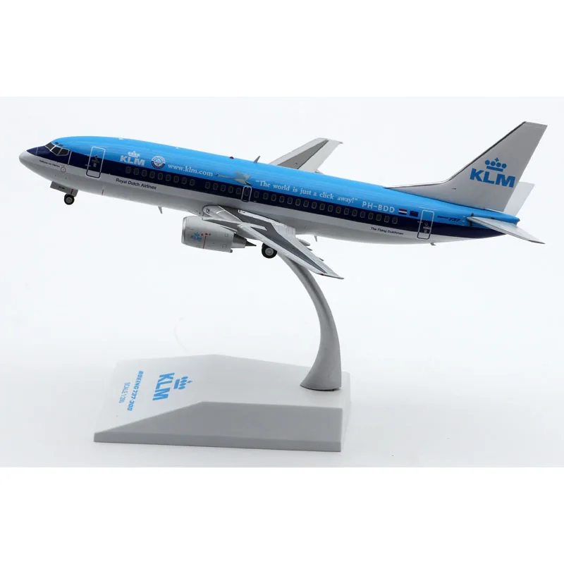 Avion à collectionner JC Wings 1:200 KLM Royal holland Airlines Bird Boeing B737-300, avion moulé sous pression, modèle PH-BDD, XX20139