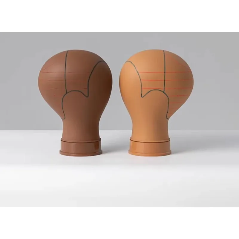 Model Head 21 22 23 Inch PVC Canvas Cork Wig Building Block Wig Making Starter Kit  Accessories Cos Hair Design Display Stand