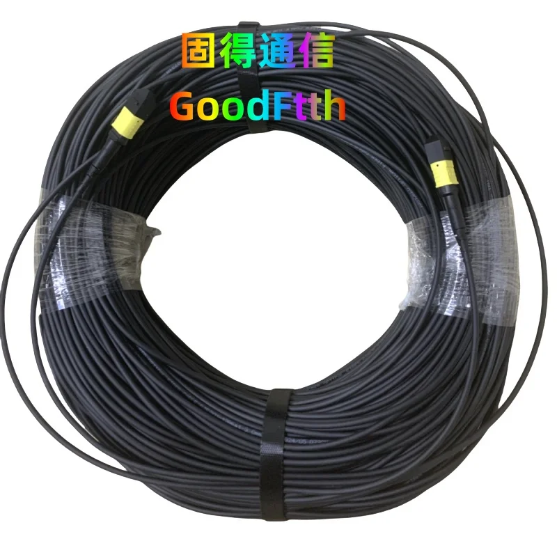 Armored Tactical Trunk Cable Patch Cord MPO(F)-MPO(F) SM 24Core Elite Type B 10m 15m 20m 25m 30m 50m 100m 150m 200m 250m 24 Core