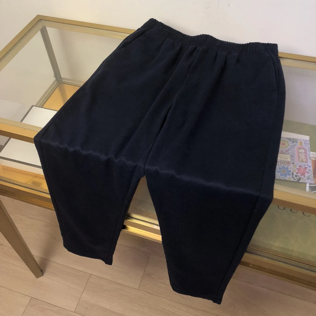 

Italian LP 25aw wool solid color straight slacks