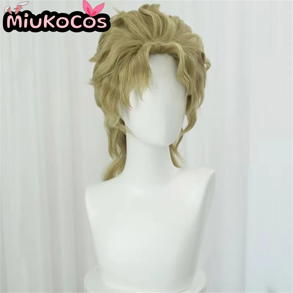 В НАЛИЧИИ Дио Брандо Косплей Парик Мико Косплей Аниме Невероятные Приключения ДжоДжо Косплей