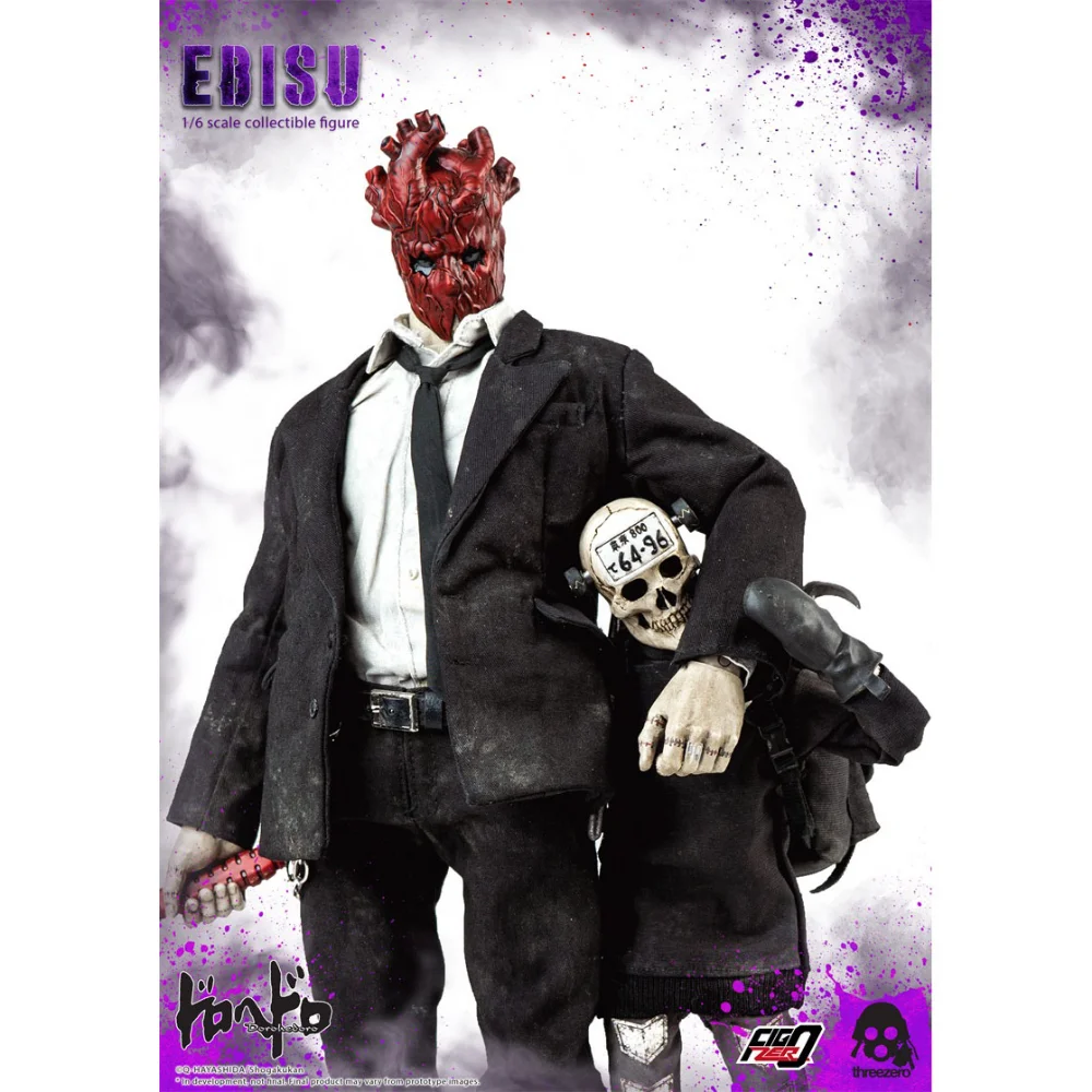 In Stock 100% Original Threezero 3Z0089 3Z0151 FigZero Ebisu Shin Dorohedoro 1/6 Game Character Model Art Collection Toy Gift