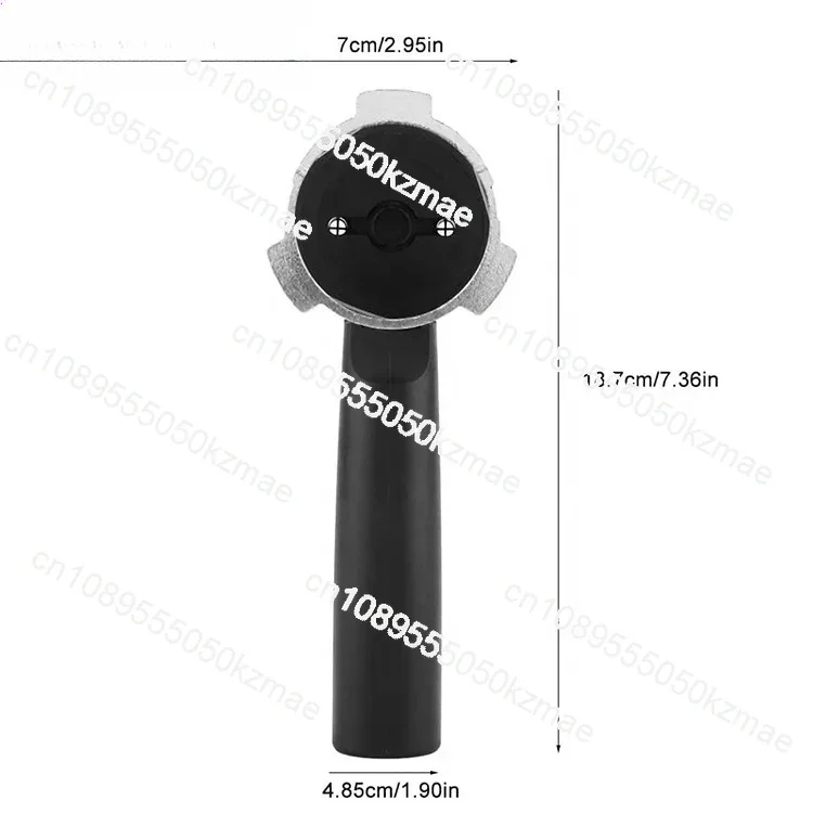 Espresso Portable Filter - Commercial Grade Coffee Maker Parts, Durable Alloy Handle with Filter Basket