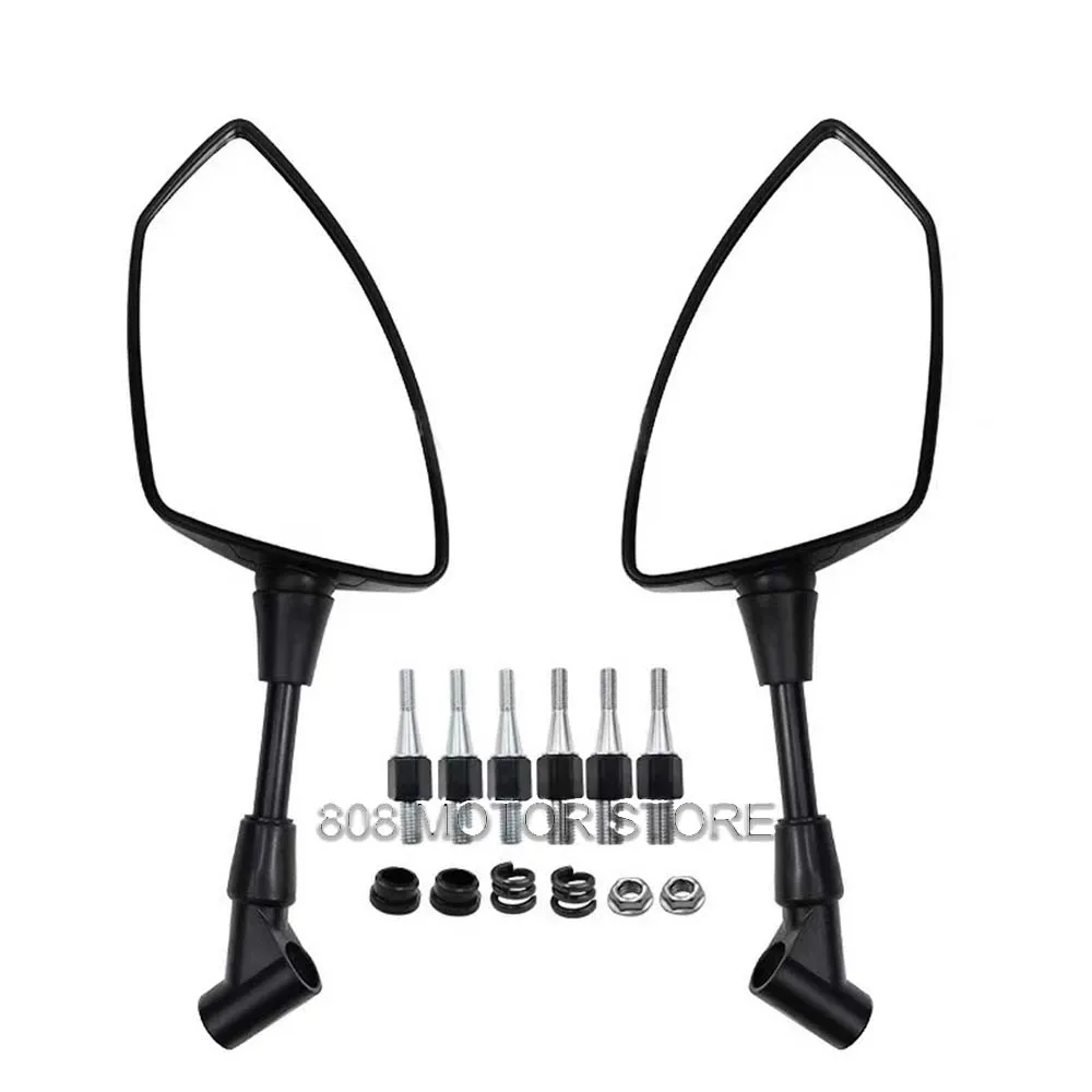 For Voge DS800X Rally Universal CNC Aluminum Tomahawk Rearview Mirrors 8mm 10mm Motorcycle Side Mirrors
