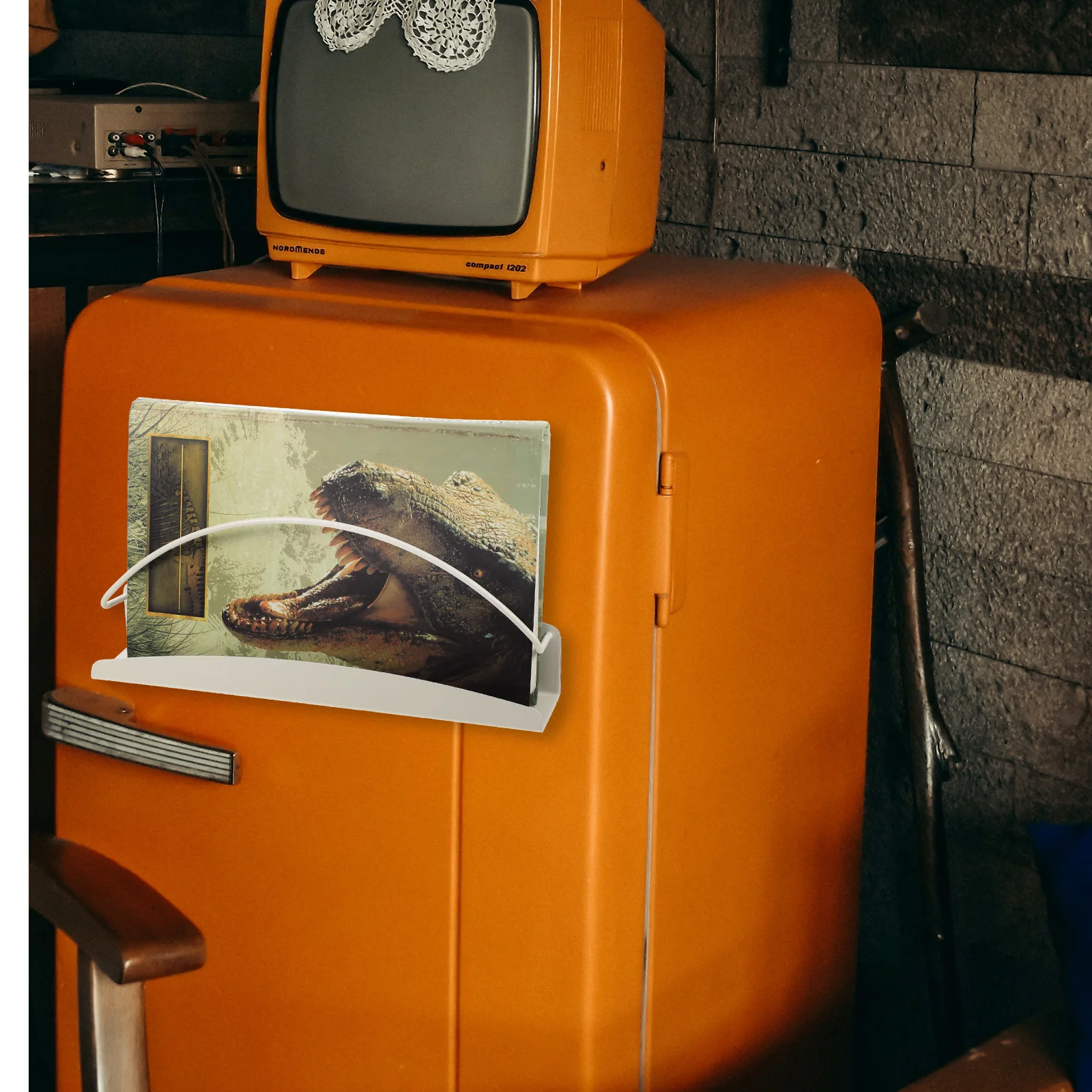 

Magnetic Magazine Organizer Storage Box Magnetic Rack for Refrigerator Bedroom Wall Storage Box Home Supplies Organizer Holder