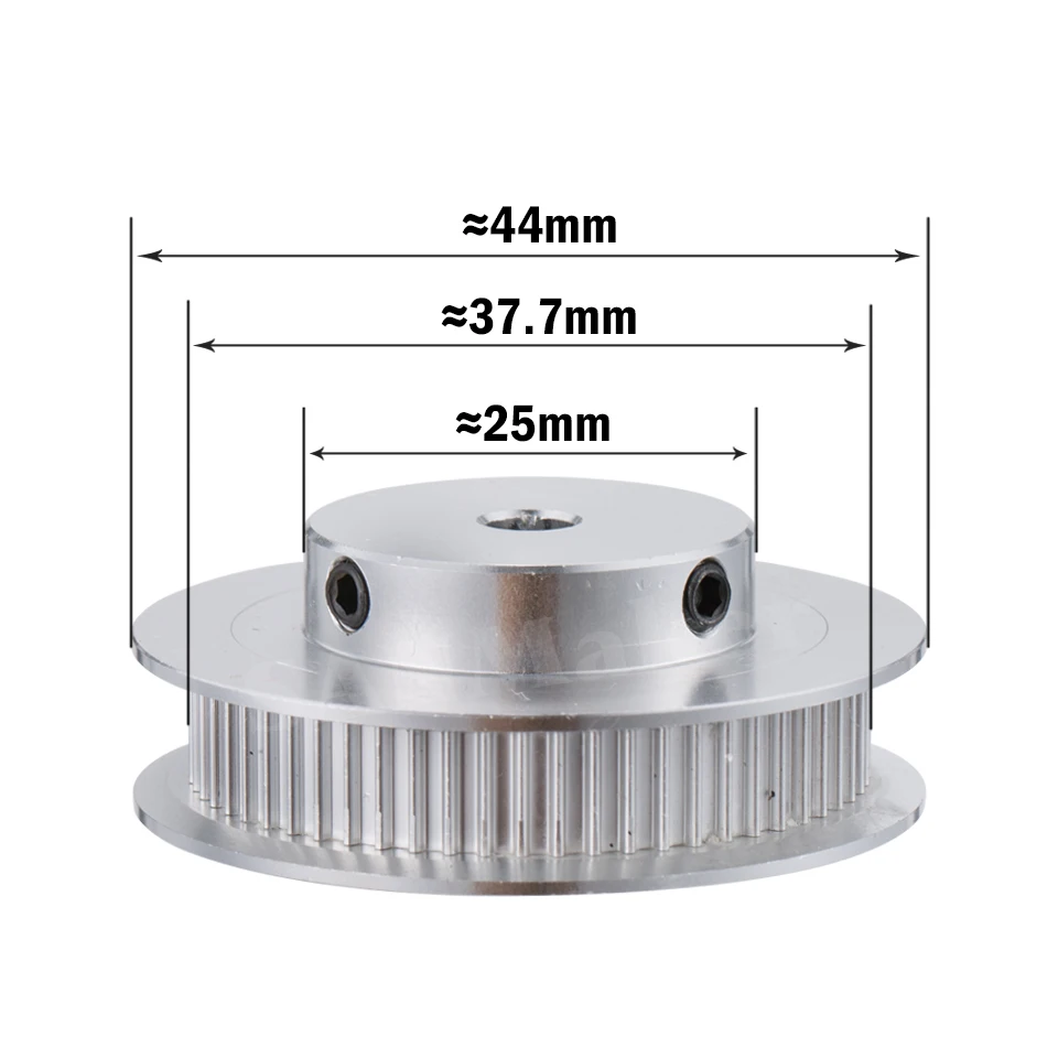 GT2 Timing Pulley 60 Tooth Pulley Wheel Bore 5/6/6.35/8/10/12/14/15mm Aluminum Gear Teeth Width 6/9/10/15mm Part