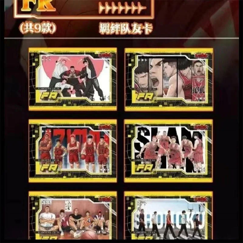 Anime Slam Dunk YR FR HR TR Set kaarten Haruko Akagi Mitsui Hisashi Collection Kaarten Kerst Verjaardagscadeautjes Kinderspeelgoed
