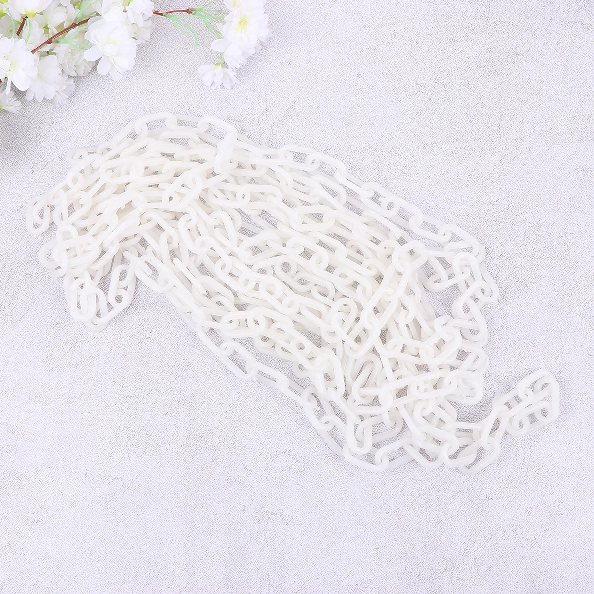 1 لفة 6 متر البلاستيك السلامة الأشعة فوق البنفسجية مقاومة حزام حاجز أبيض لموقع البناء المرآب الحشد التحكم المرور المتراس البلاستيك