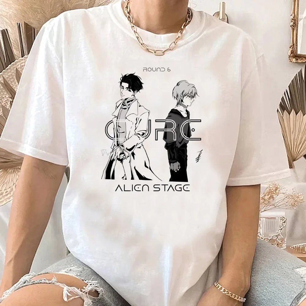Alien Stage tshirt teen University Breathable Punk Colorful Retro graphic aesthetic Retro 80s Pop Culture Colorful Breathable