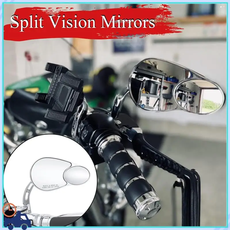 

Split Vision Rearview Mirrors For Davidson Road King Street Glide Road Glide Softail Iron 883 Iron 1200