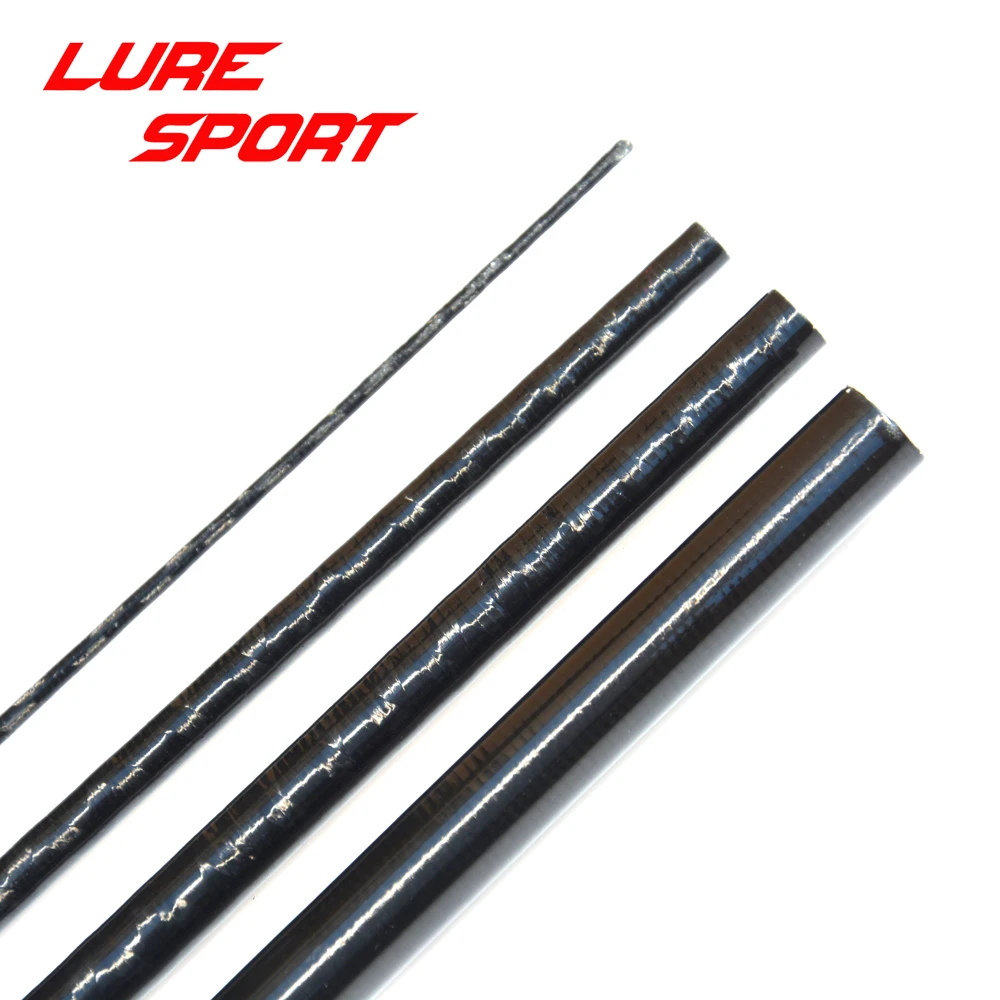 LureSport 2sets 1.98m MH 4 sections Carbon blank Travel Rod Building Component Repair DIY