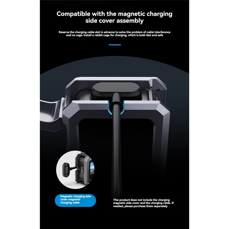 ABSQ-обновленная черная металлическая рамка для Go Pro 13/12 11 10 9 для камер Gopro Hero 13/12 11 10 9, корпус из алюминиевого сплава