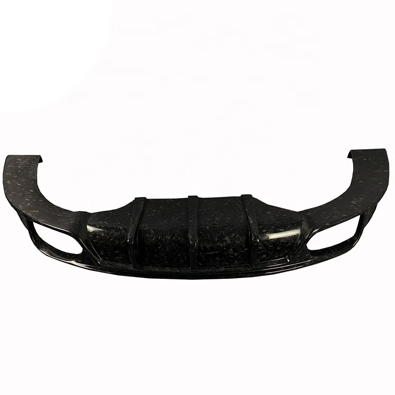 

TT Carbon Fiber Rear Diffuser For Macan Carbon Fiber Rear Lip Spoiler For Porsche 95B 2014-2021 Rear Bumper For Macan 95B
