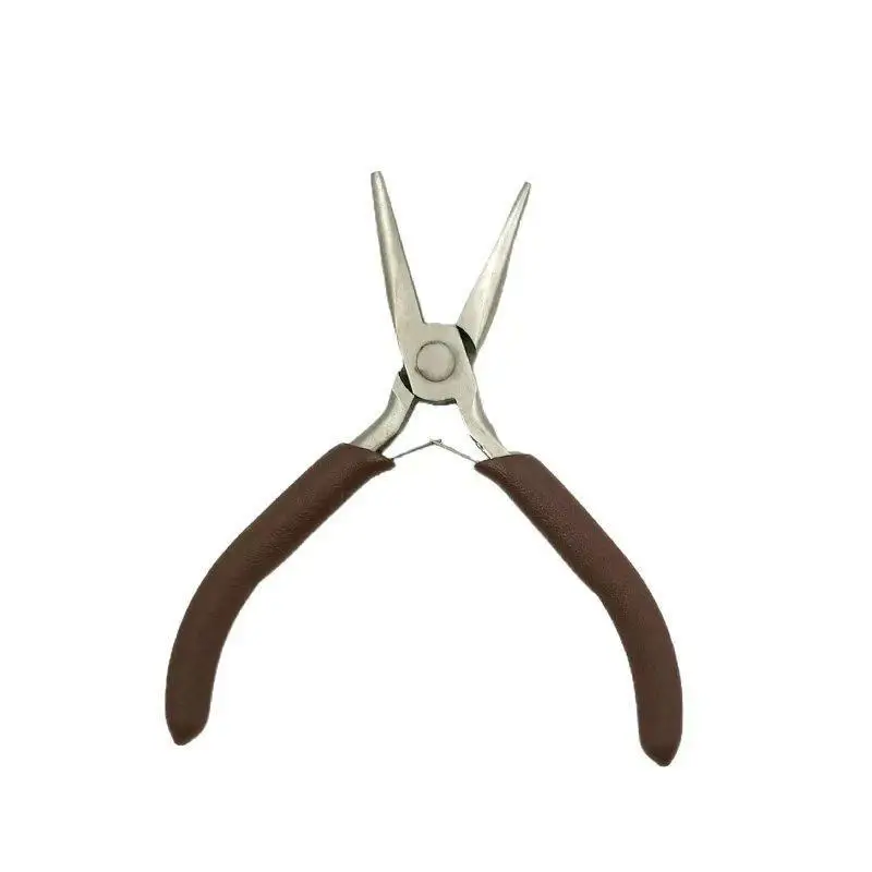 Schmuckzangen, Gummi, multifunktionales Handwerkzeug, spitz zulaufende Zange, Runddrahtschneider zum Aufziehen von Perlen, Drahtwickeln, für DIY-Bastelarbeiten. – Detail 6