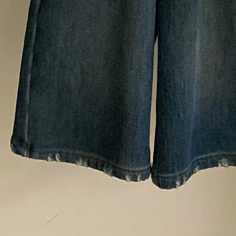 Korean Version of Girls' autumn winter New Item 2026 Versatile and Trendy Solid Color Loose Casual Denim Jeans for Children