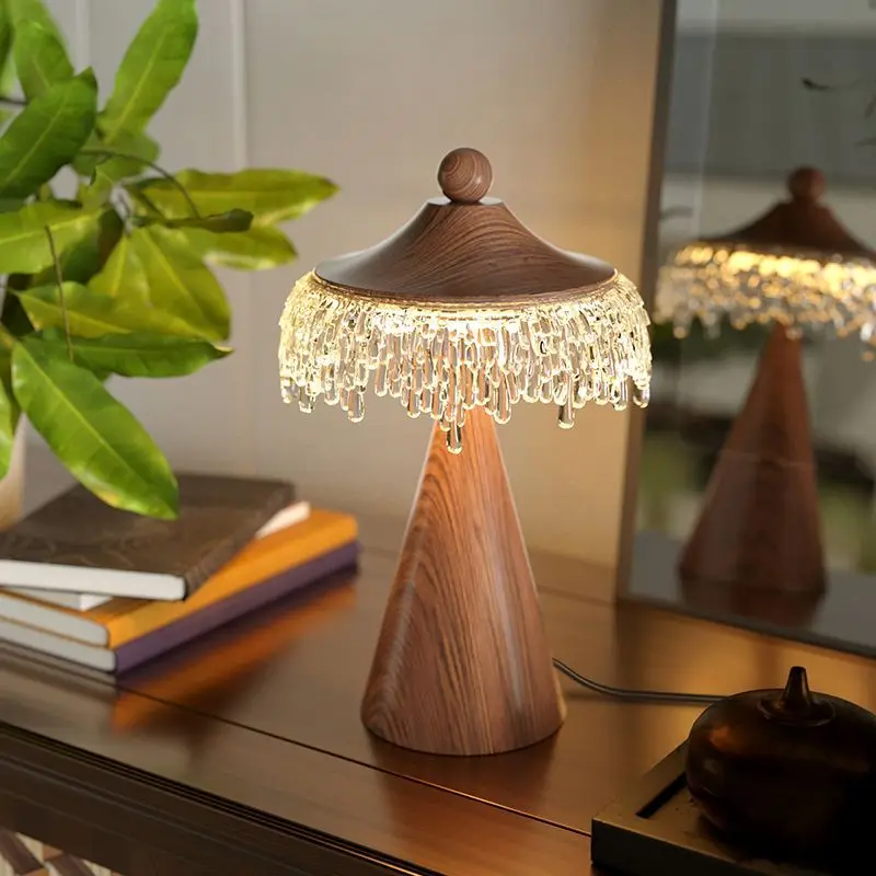 

Новый китайский стиль, сельская местность, ретро, гостиная, проживание в семье, спальня, прикроватная лампа, античный стиль, украшение для гостиной, настольная лампа