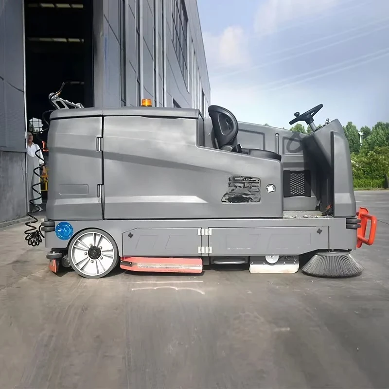 Промышленное чистящее оборудование Подметальная машина - скруббер Большая стиральная машина для верховой езды