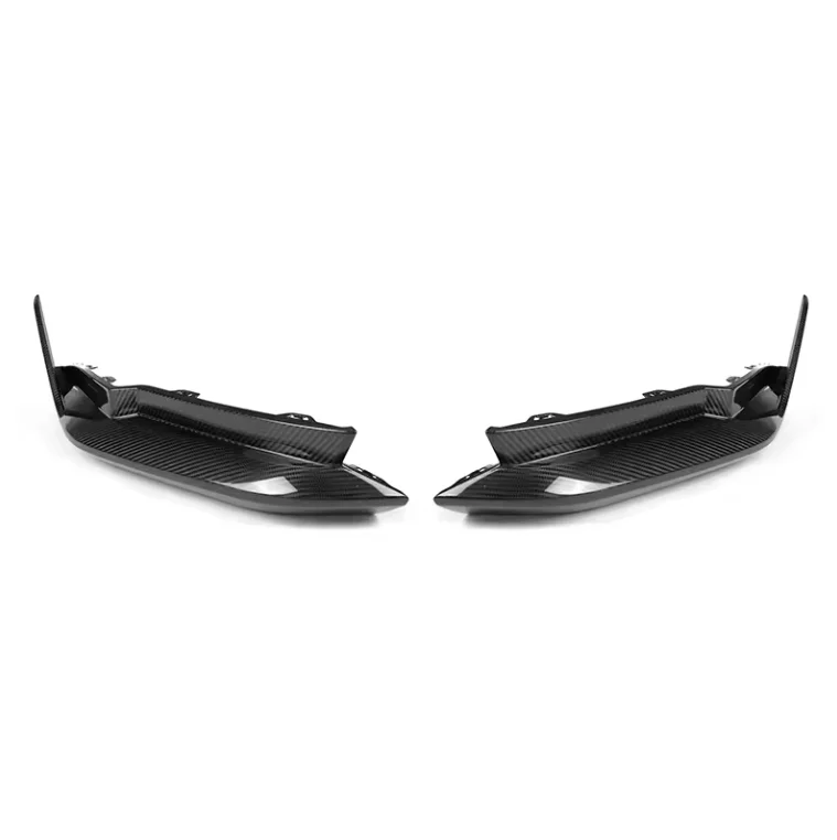 OEM Dry Carbon Fiber Rear Diffuser Corners for BMW G82 G83 M4 2021+MP Style Rear Bumper Lip Wrap