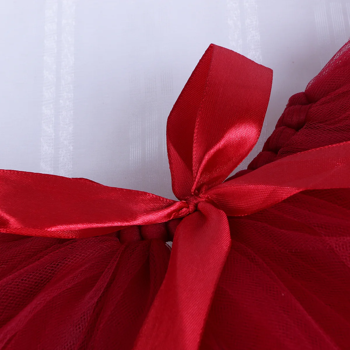 

Newborn Baby Clothes Pink Tutu Skirt Infant Photo Prop Tulle Dress Outfits with Headband for 0-12 Months Baby Shower Gift