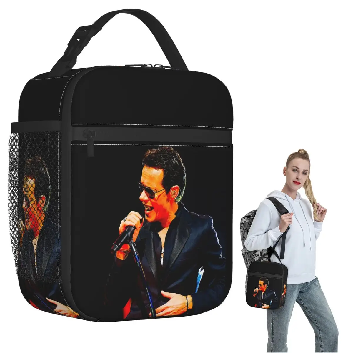 

Термосумка для обедов Macho Marc Anthony Tou, изолированная, для женщин и детей, герметичная, для еды, термосумка-тоут