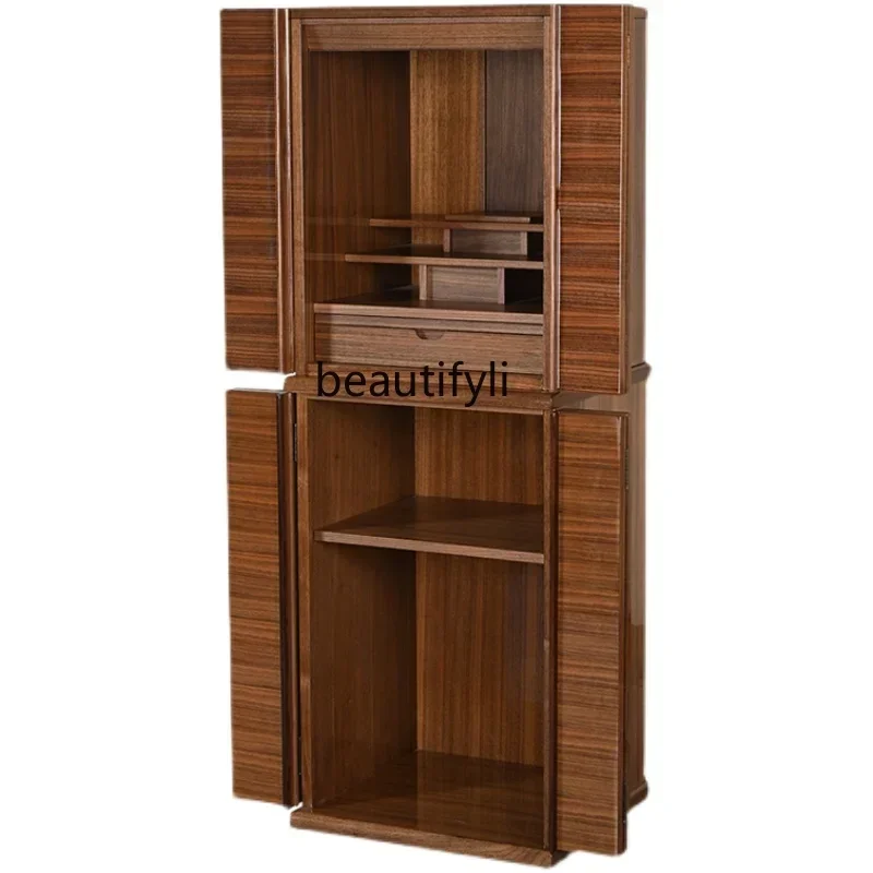 Buddha Cabinet Japanese-Style Home Living Room Worship Guanyin God of Wealth Altar Altar Buddha Shrine Clothes Closet