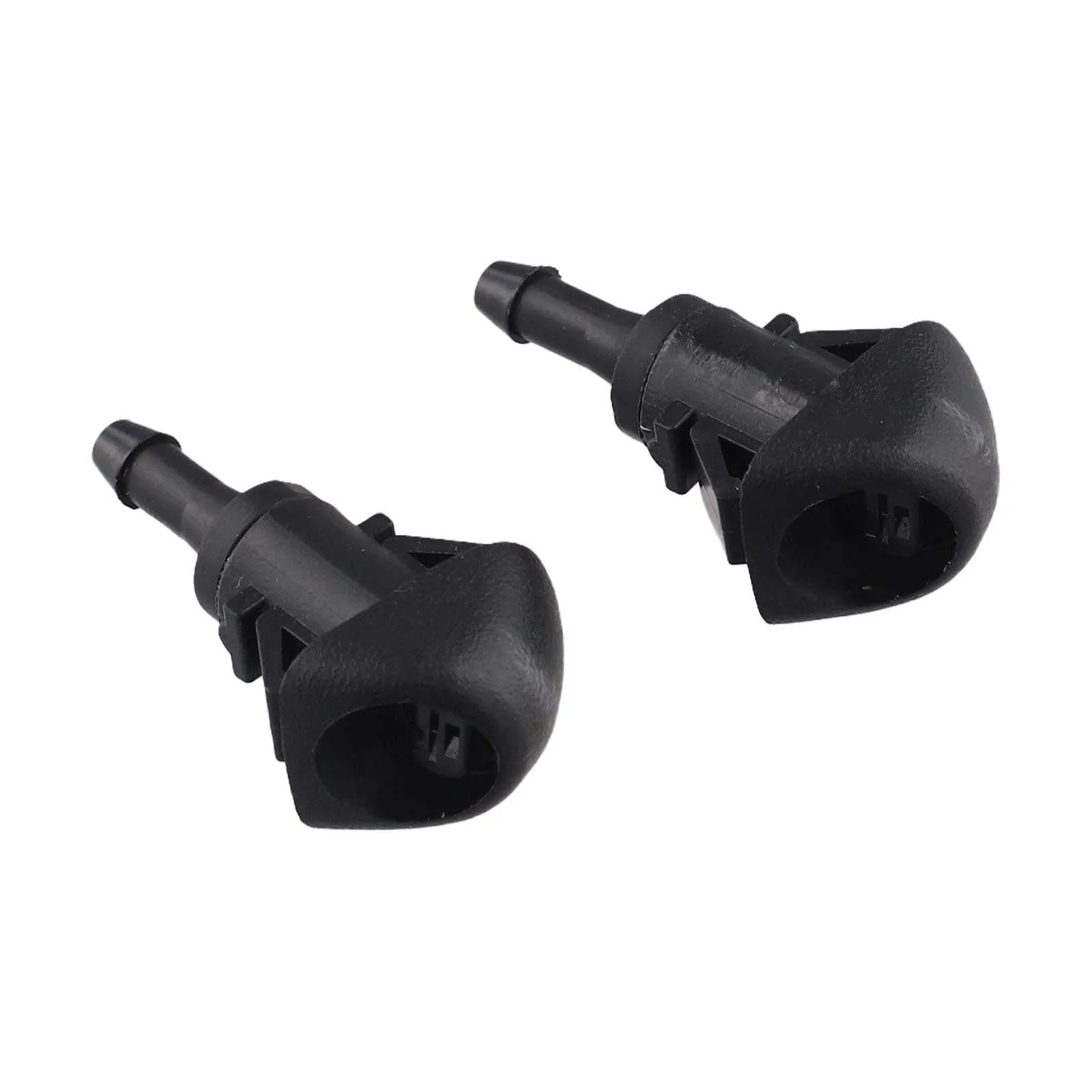 Wiper Jet Nozzle 2pcs 86636AJ10B Black Nozzle Plastic Easy Installation Equipment Fitment For Outback 2010-2014