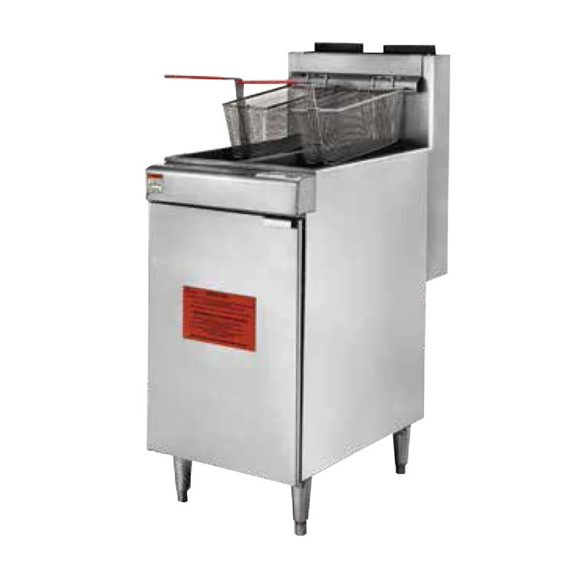 In-Smart large capacity electric deep fryer commercial chicken fried stove high pressure snack fry machine restaurant equipment