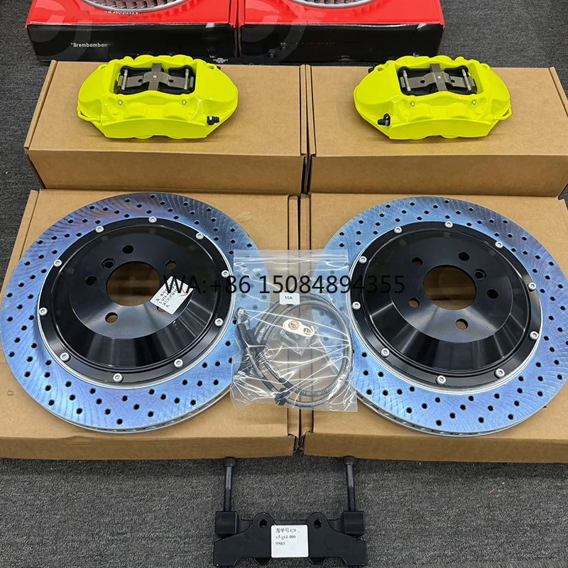 

Rear GT4 4Pot Big Brake Caliper Kit for F15 F16 E70 Modification Upgrade Factory Custom Direct Sales