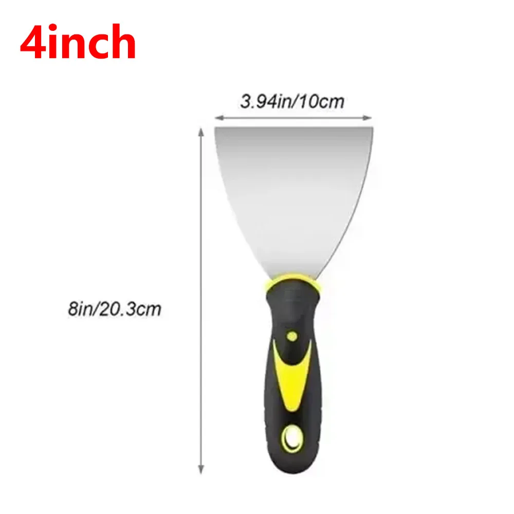 2/3/4/5 Inch Stainless Steel Putty Knife Scraper Shovel Paint Tools Construction Tools Household Industrial Cleaning