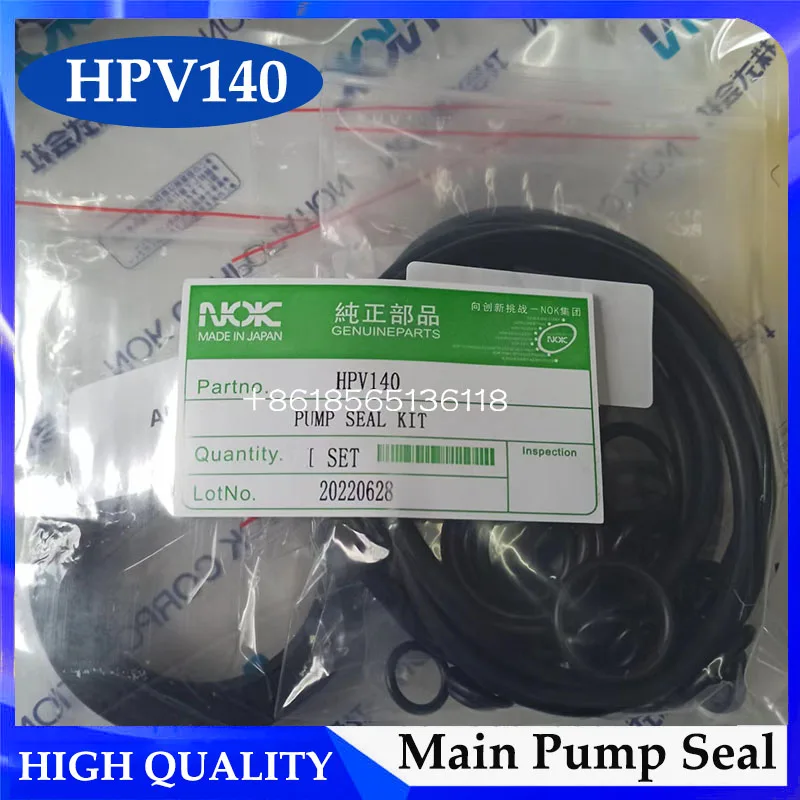 

708-2G-00024 Hydraulic Pump Oil SeaL for Komatsu PC360-7 PC360-8 Excavator HPV140 Main Pump Seal Kit