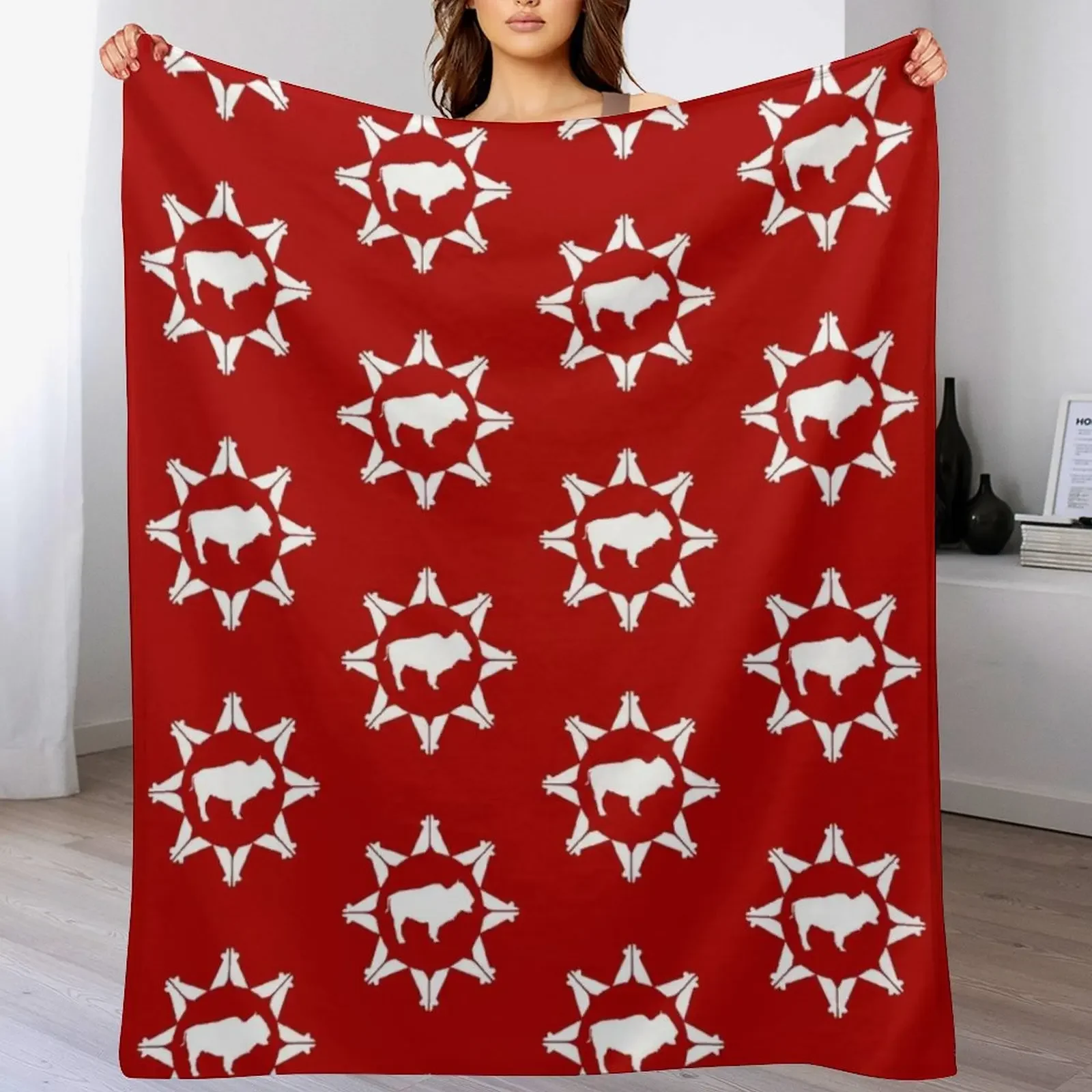 

Oglala Lakota Sioux Throw Blanket Plaid Decorative Throw Fashion Sofas Blankets For Baby Blankets