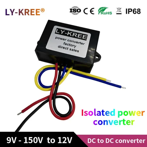 Imagen 1 del producto Convertidor de potencia totalmente aislado de DC-DC a 12V CC, módulo reductor 1a 2A 3A 5A