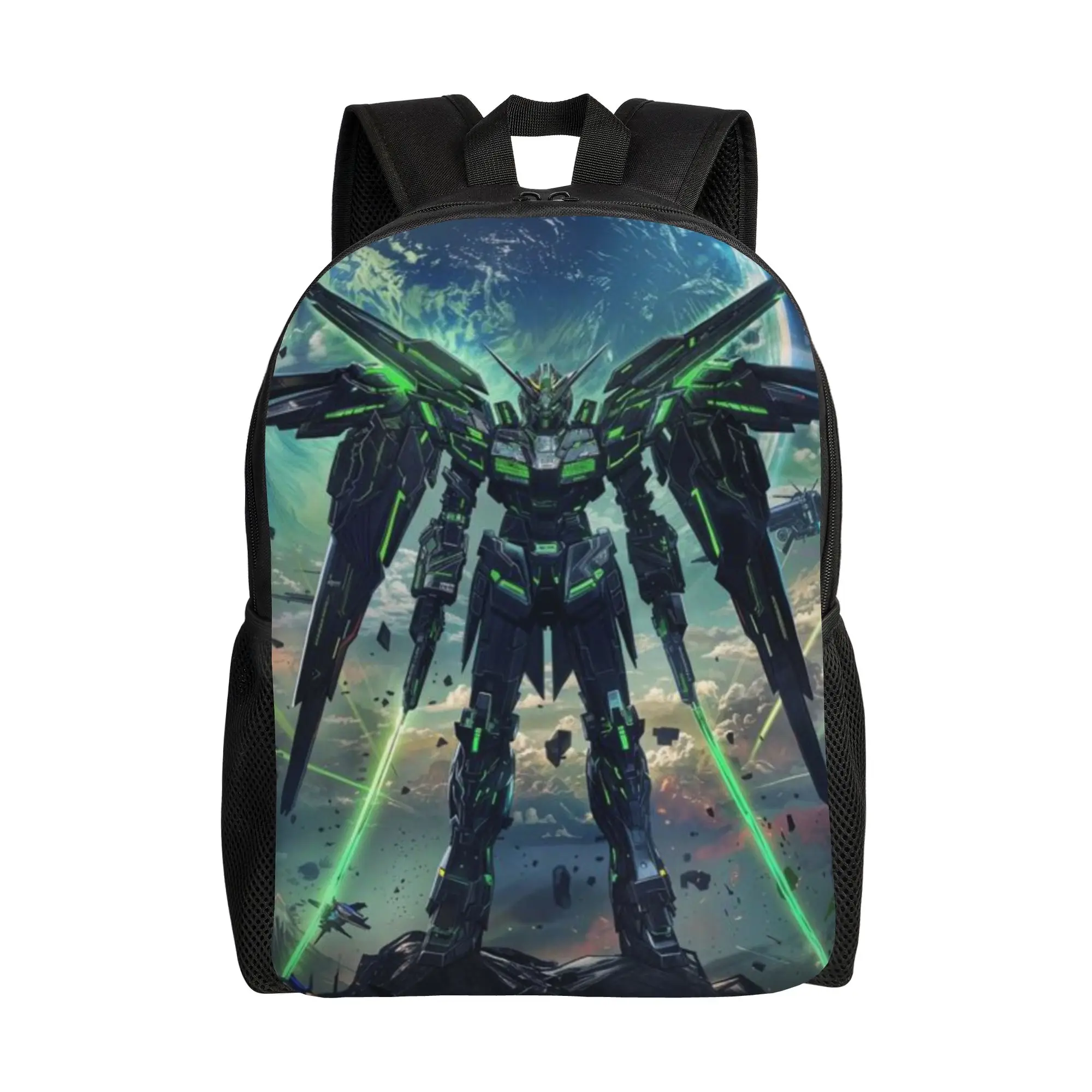 

Back to school season Robot Movies (8) Backpack Gundam For Men Women Snack Storage Backpack