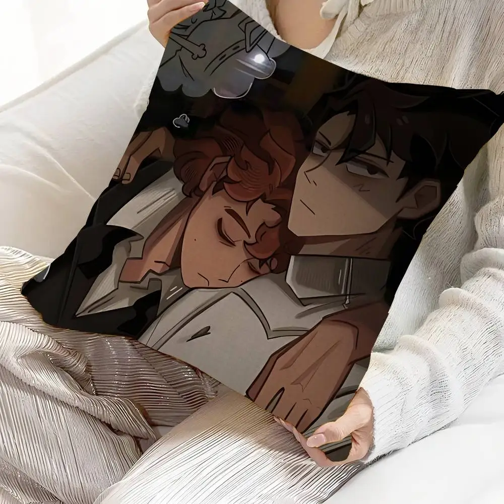 Vincent Rody Dead P-Plates Pillow Gifts Home Office Furnishings Bedroom Sofa Car Cushion Cover case 45x45cm