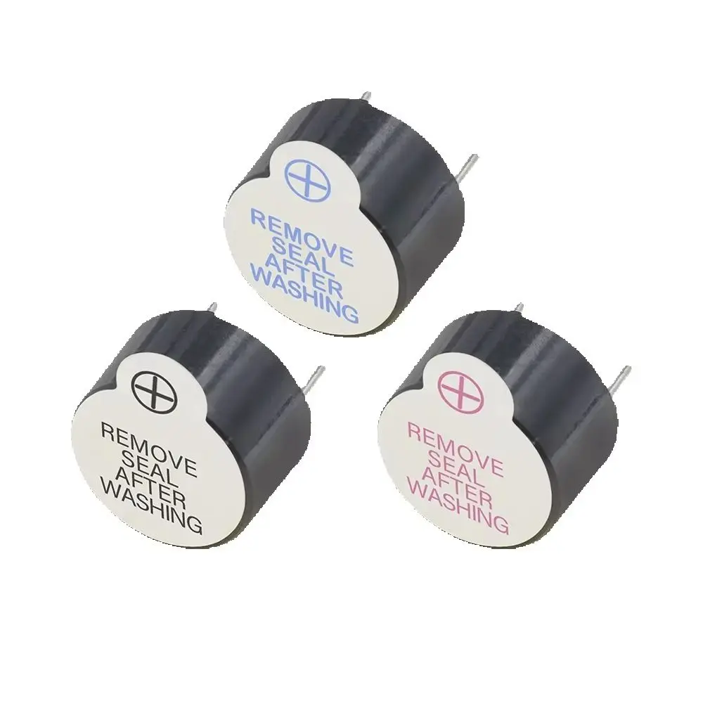 Mini Active Buzzer 3V 5V 12V MagneticIntegrated 12075 SOT 12*7.5mm Plastic Tube Long Beep Tone Sound