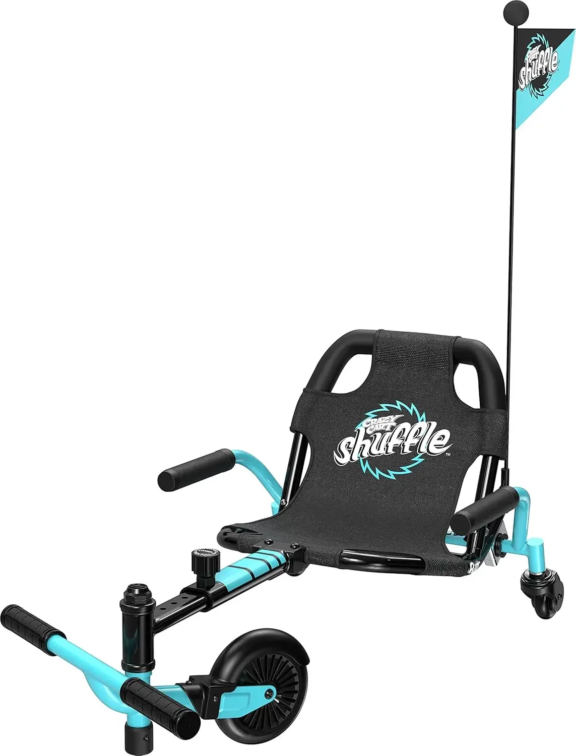 Cart Shuffle by Razor – Kid-Powered Drifting Go-Kart for Ages 4+, Crazy Cart Drift Bar Technology, Adjustable Frame with 5