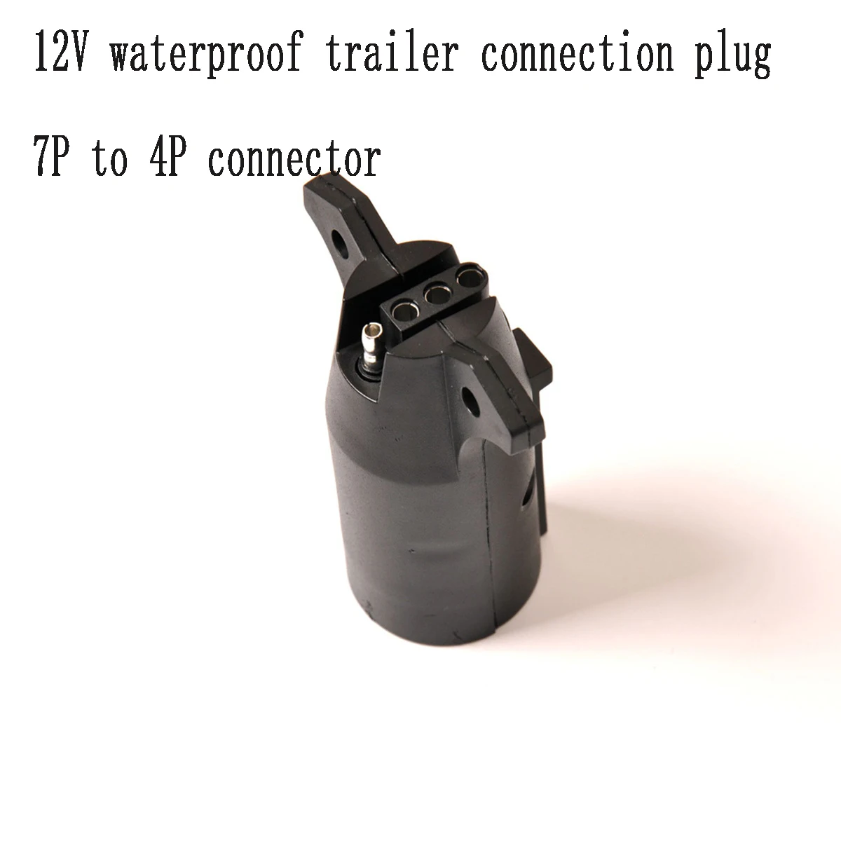 12V Waterproof Trailer RV Caravan Yacht Connection Plug 7P To 4P Connector US Standard Rv Camper  Camper Accessories