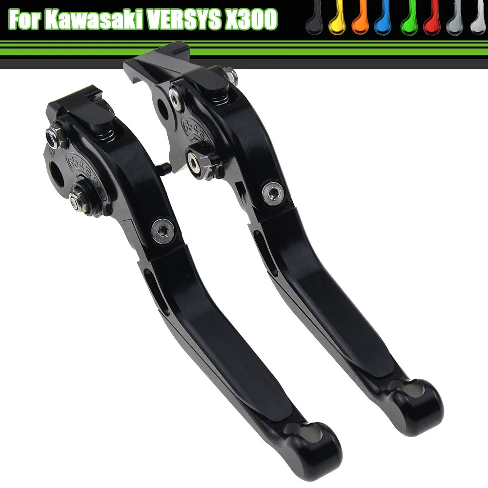 

For Kawasaki VERSYS X300 2017-2018 Motorcycle Brake Clutch Levers Nice CNC Folding Adjustable Retractable Clutch Brake Levers