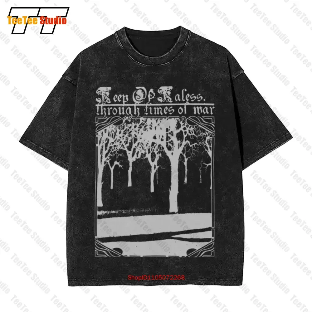 New Dtg Vintage Oversized T-Shirt Keep Of Kalessin Through Times U5HS