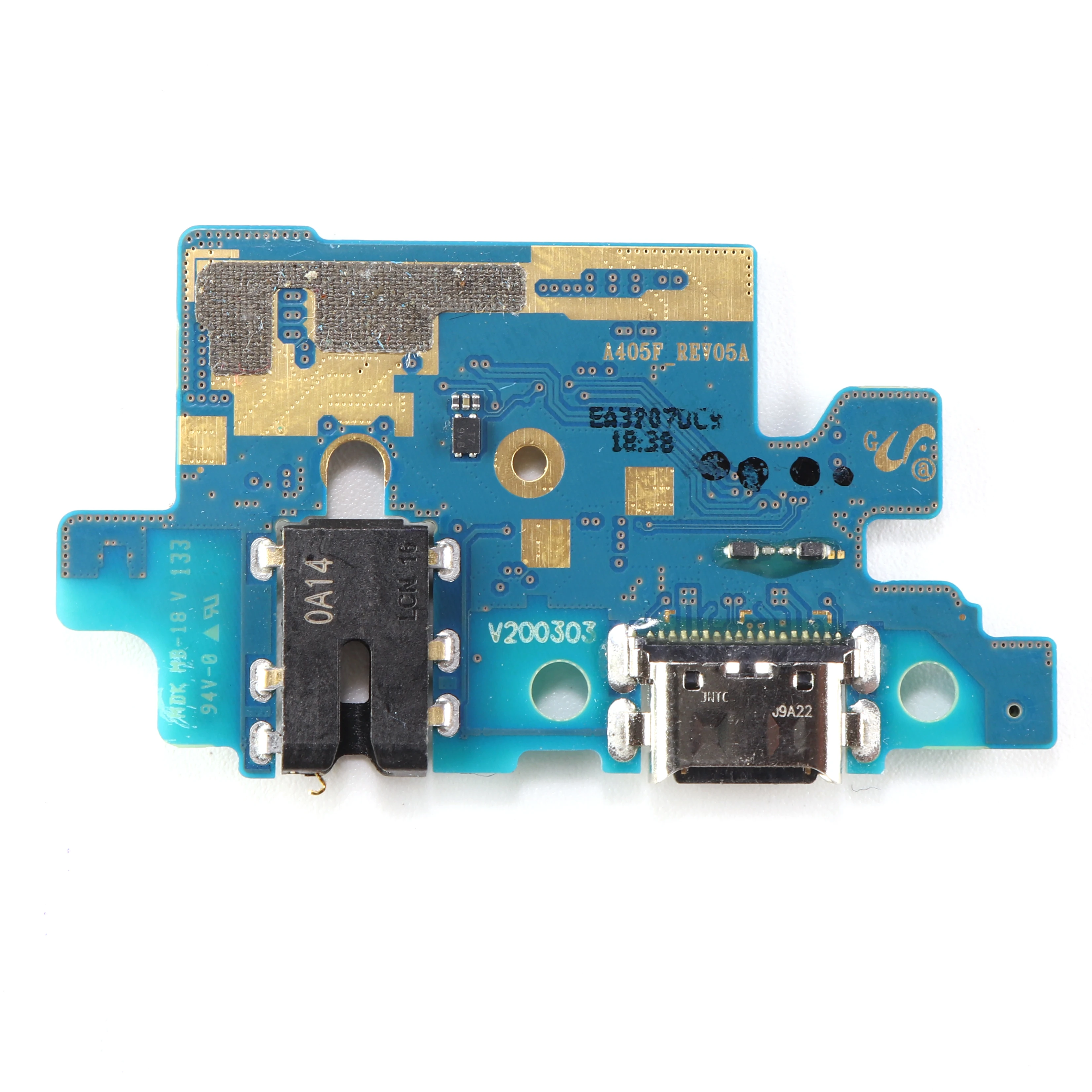 삼성 갤럭시 A40 SM-A405F, A405FN A405FM용 충전 포트, 충전 보드 USB 커넥터 PCB 소켓 플렉스 마이크 교체 수리