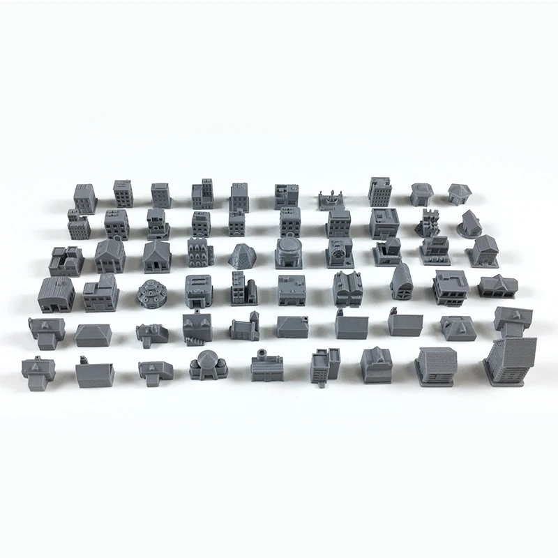

Board game accessories buildings token resource type marker models piece counting, self-made diy color board game accessories